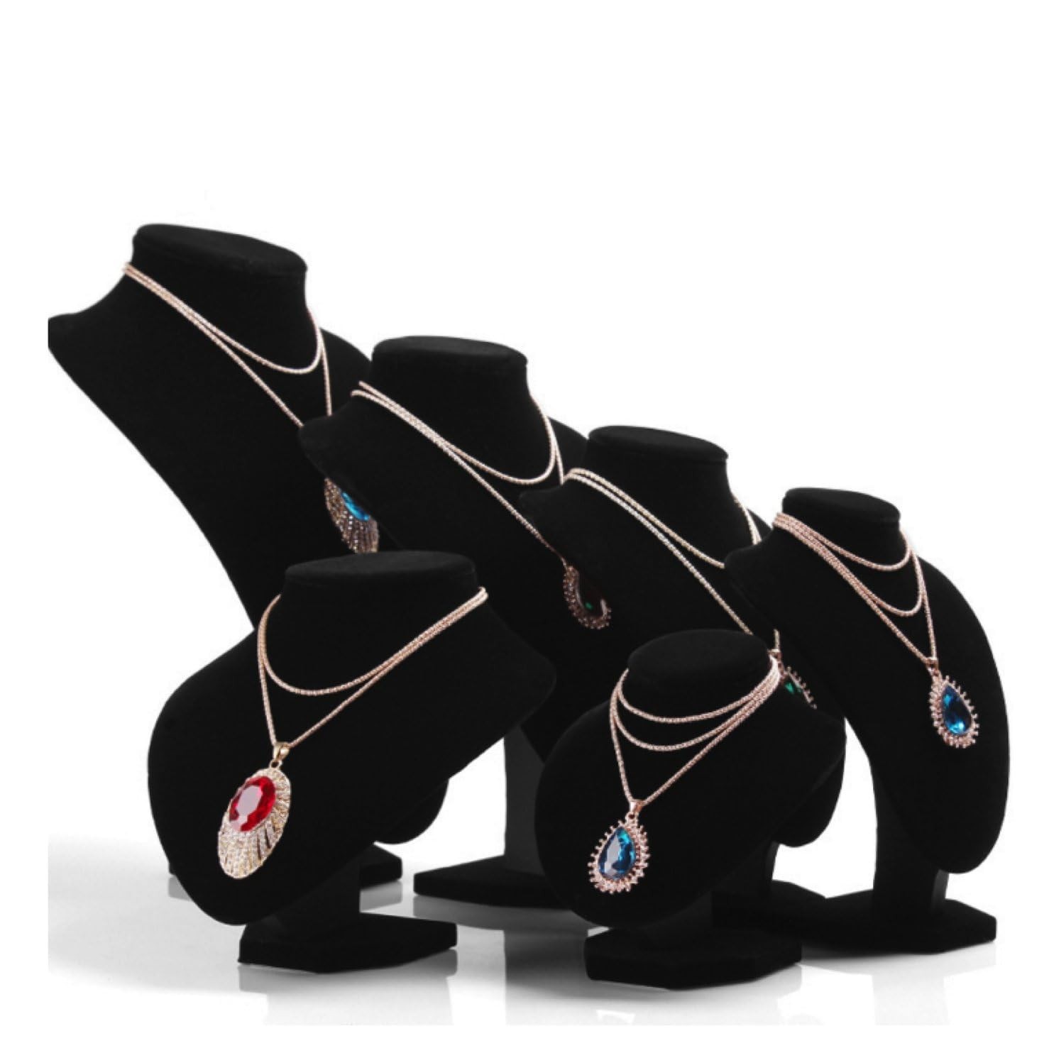 Comelyjewel 8.7 inches (H) x 6.3 (W) x 4.3 (D), Black Velvet