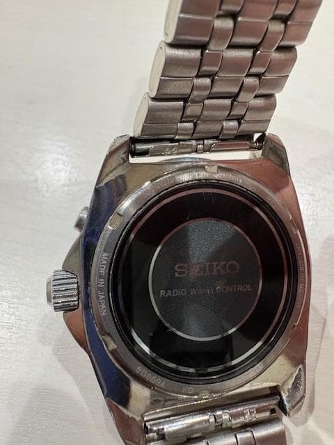 SEIKO Solar Watch 7B22-0AL0 5D0094 Pre-Owned