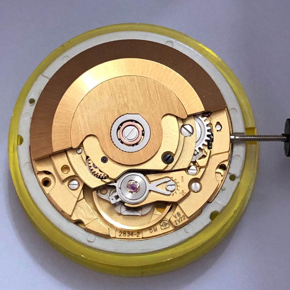 28800bph Dual Calendar Automatic Self-Winding Watch Movement For ETA 2834-2