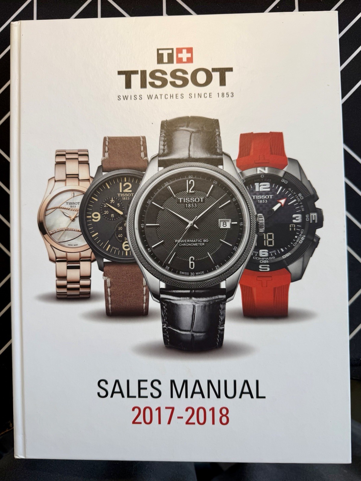 Tissot 2017-2018 Sales Manual & USA Price List Hardcover Swiss Watch Catalog