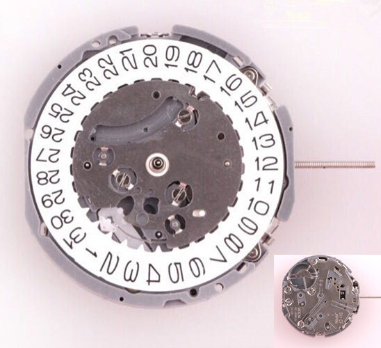 Quartz Movement For VK SERIES VK63 VK63A – High Accuracy Date @ 3 6 HANDs
