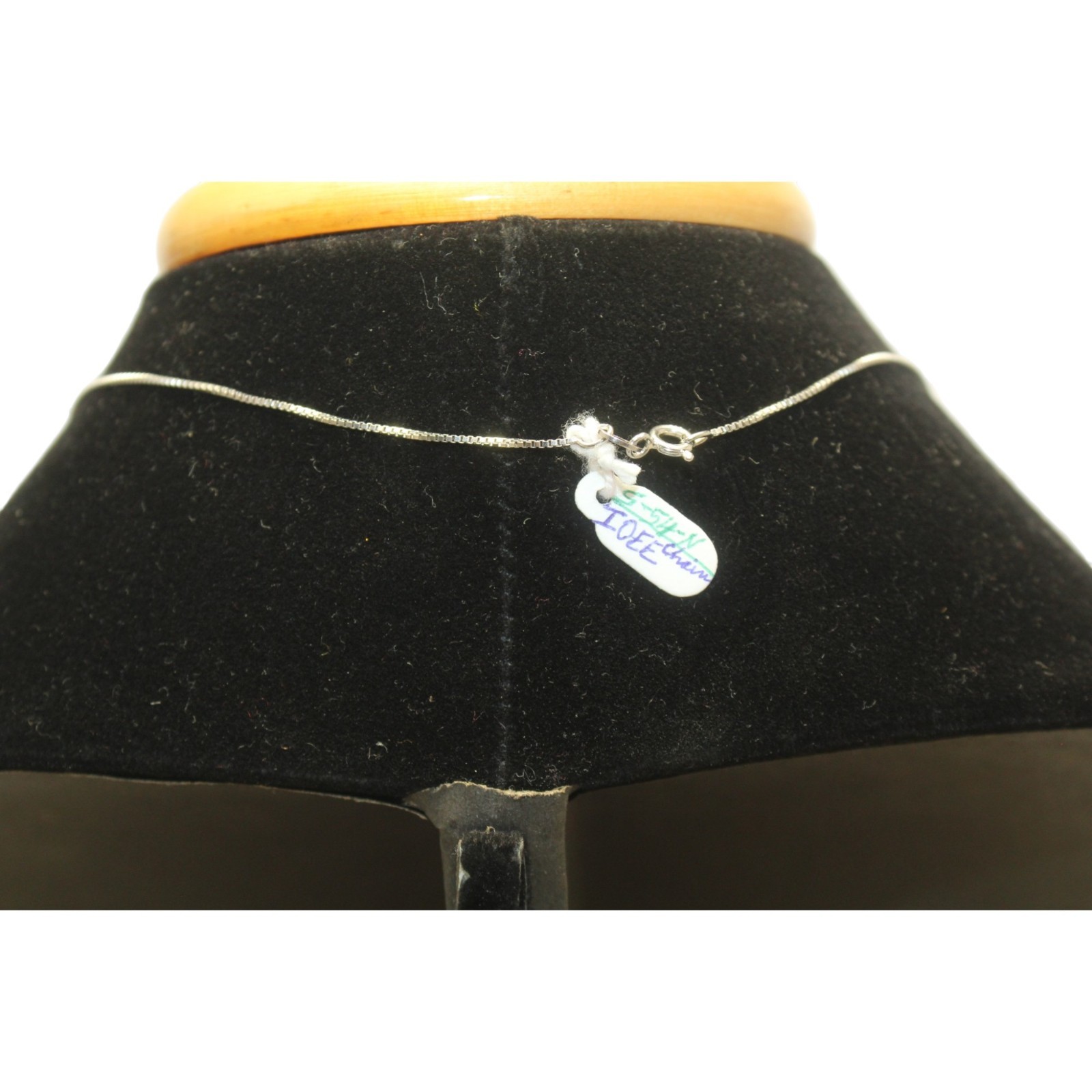 925 Sterling Silver Thin Snake Chain 18.0″ Handmade Single Piece Unisex M0123