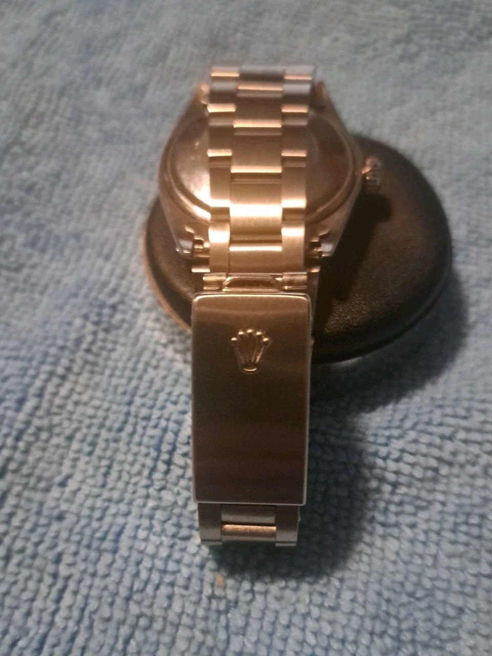 Rolex 5500 Refinished Explorer Dial Vintage Oyster Perpetual Cal 1560 Butterfly