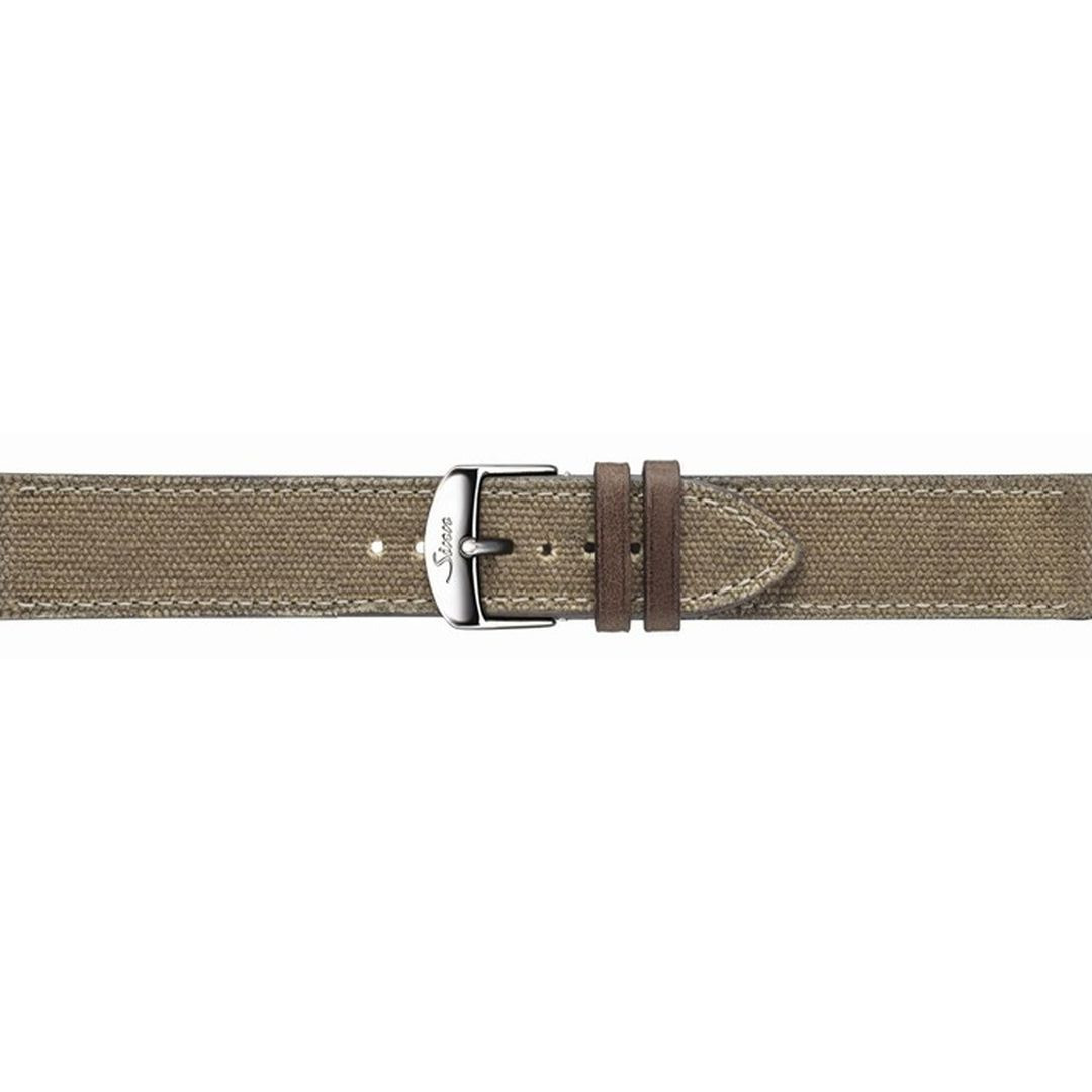Sinn 20 mm Canvas leather Sand Strap Without Buckle S New