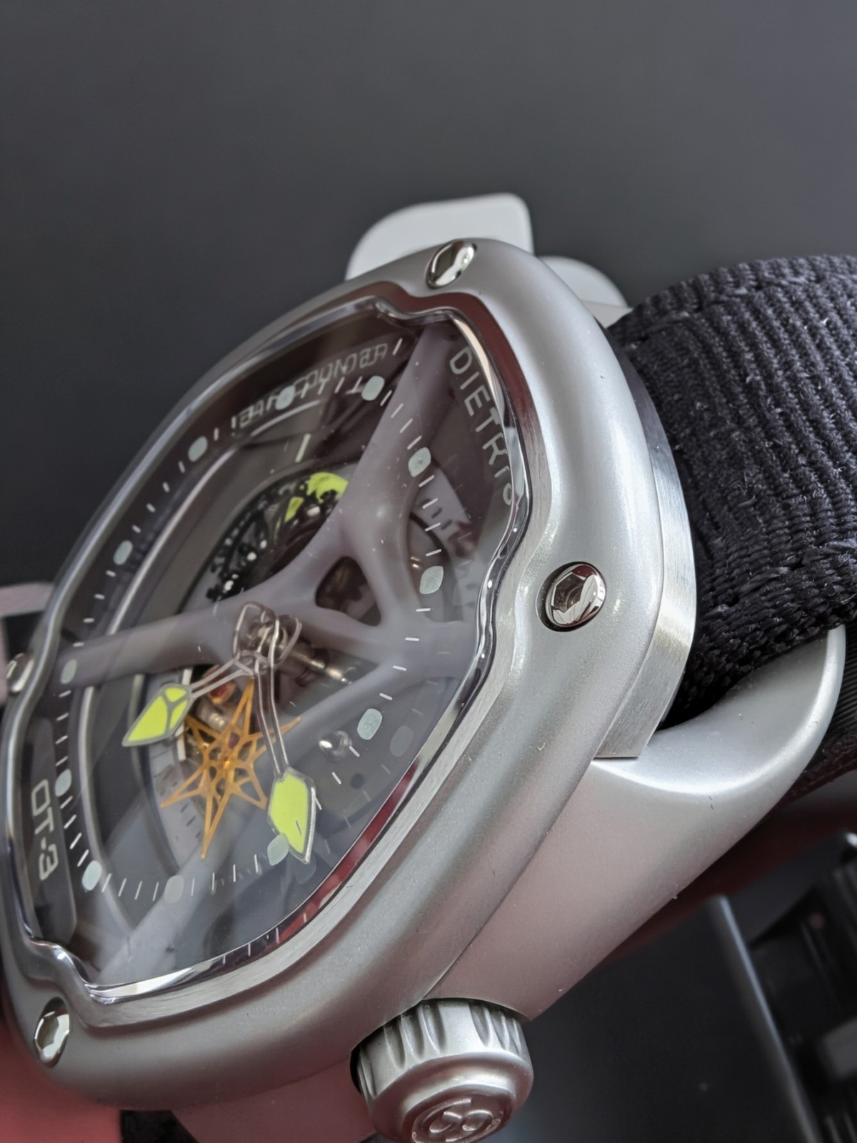 Dietrich OT-3 “Organic Time” Automatic Skeleton Watch