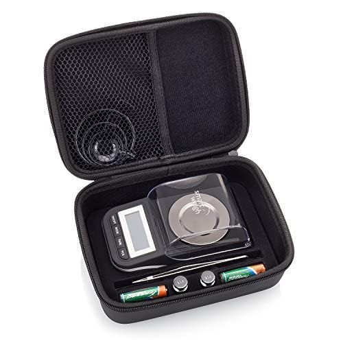 High Precision Digital Milligram Scale 50g x 0.001g, Tweezers, Calibration Weigh