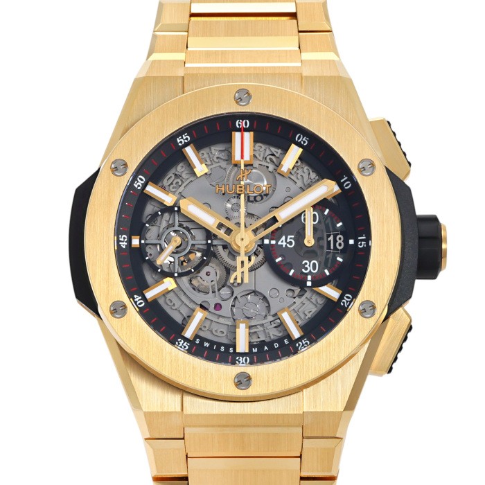 Hublot Big Bang 451.VX.1130.VX Yellow Gold 42.0mm Gray Dial Automatic #YKW099