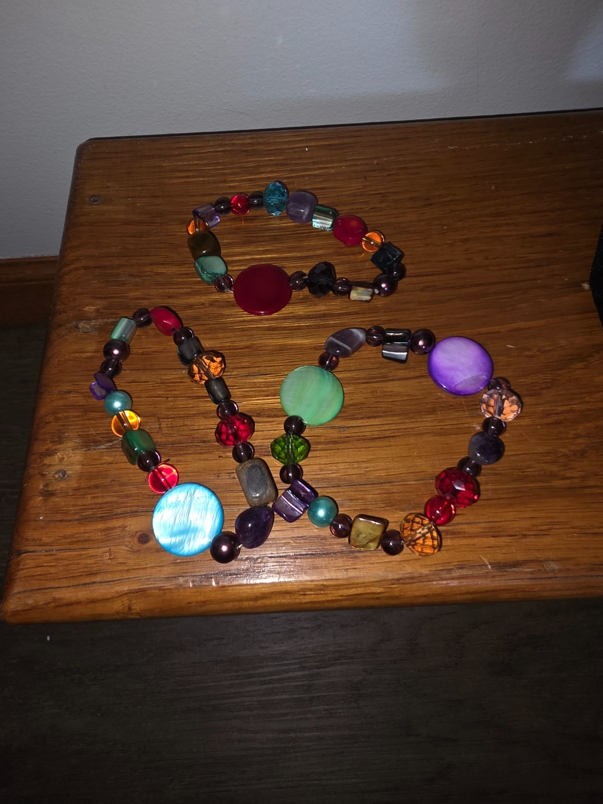 Premier Designs Spectrum Multicolored Necklace & Matching Bracelets