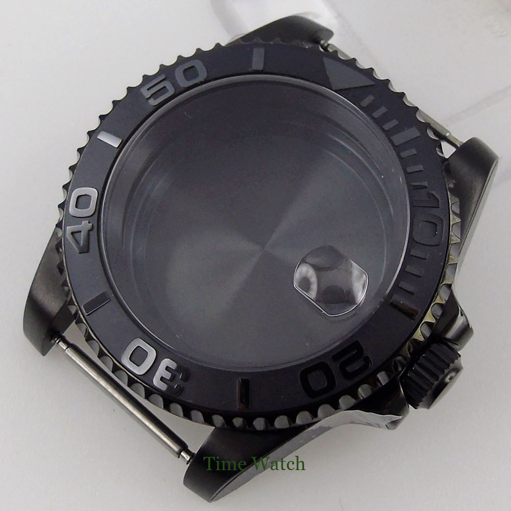 40mm 10BAR Diver Sapphire Watch Case Fit NH35 Miyota8215 DG2813 ETA2824 PT5000