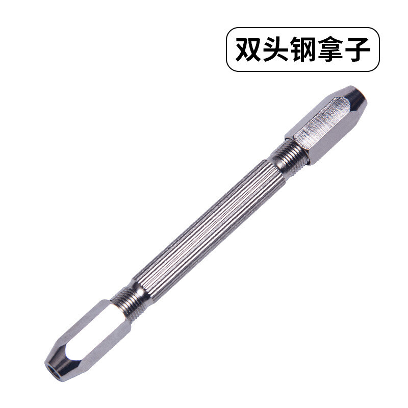 0.5-3mm Mini Steel Hand Twist Alloy Holes Drill Watch Repair Punch Tool Kit Set