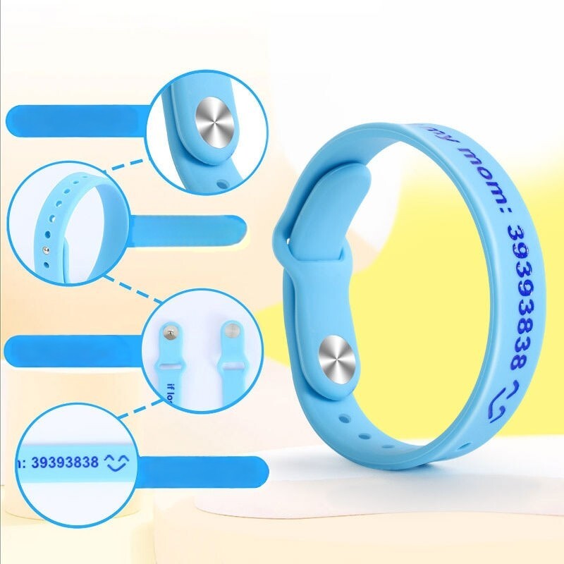 Custom Adjustable Engraved Silicone Wristbands – Personalized Rubber Bracelets