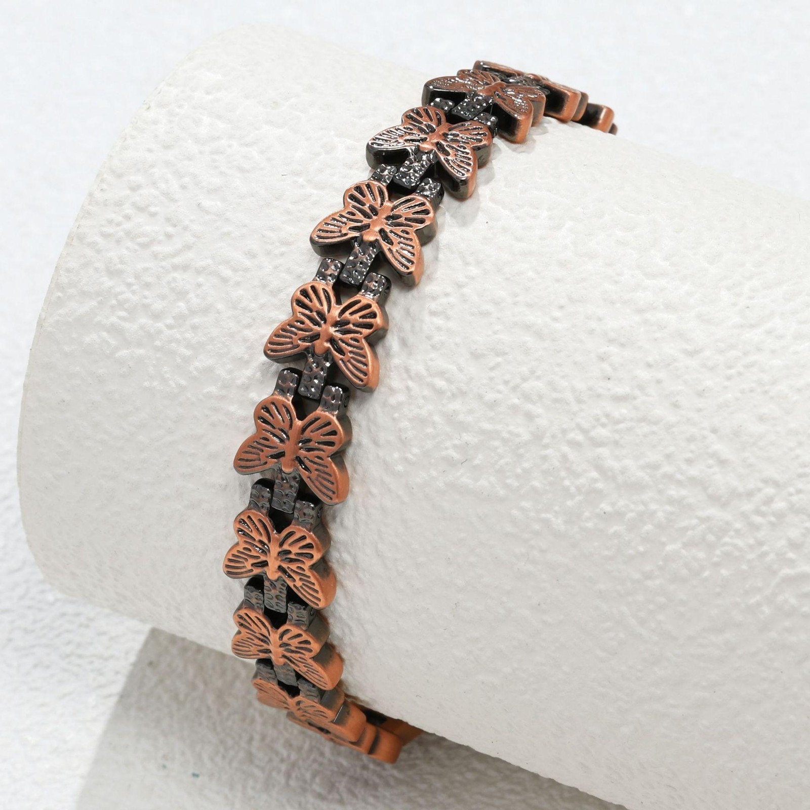 Men’s Bracelet Magnetic Therapy Arthritis Pain Relief Pure Solid Copper Bangle