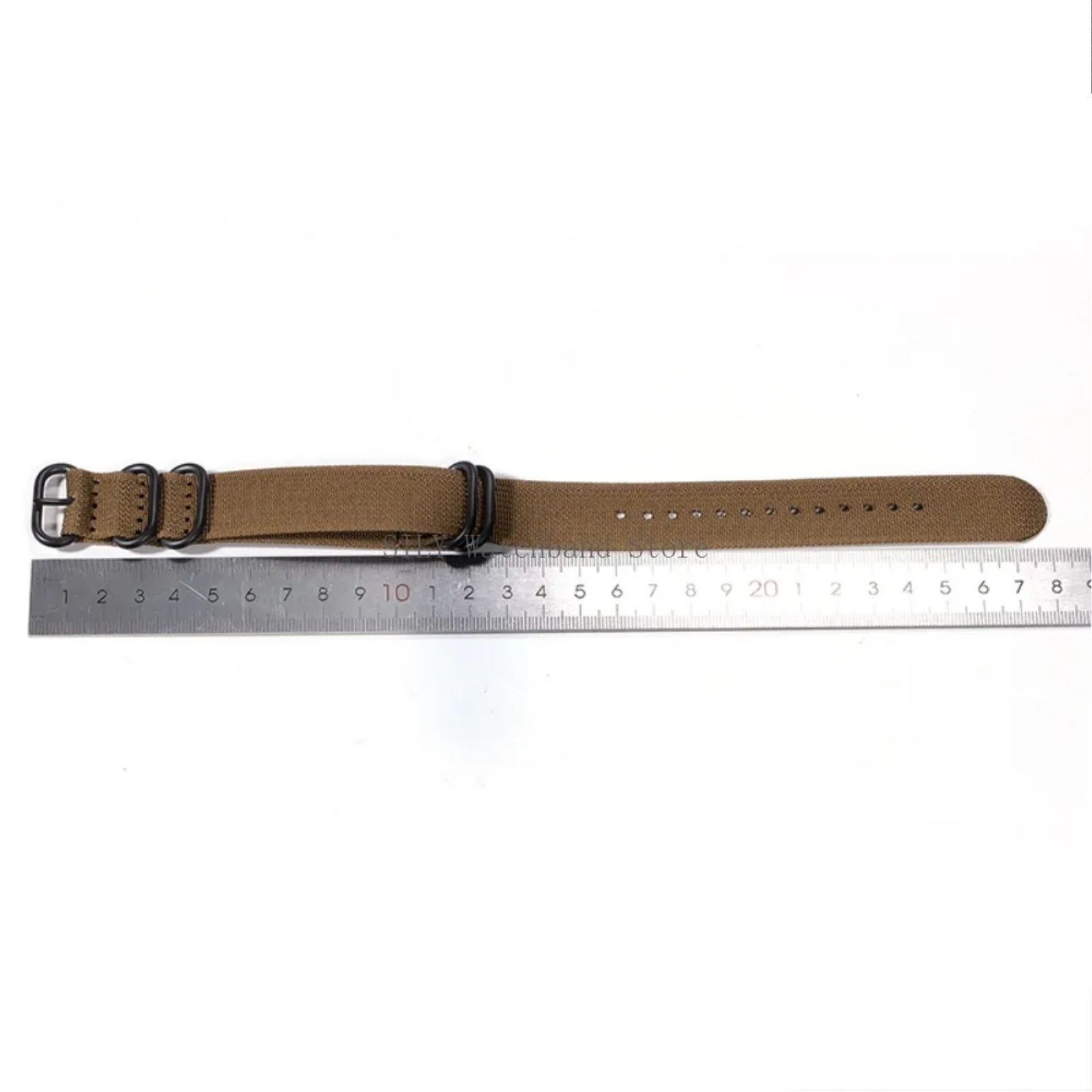 18mm 20mm 22mm 24mm Ballistic Durable Military Nylon Wrist Watch Band Strap New