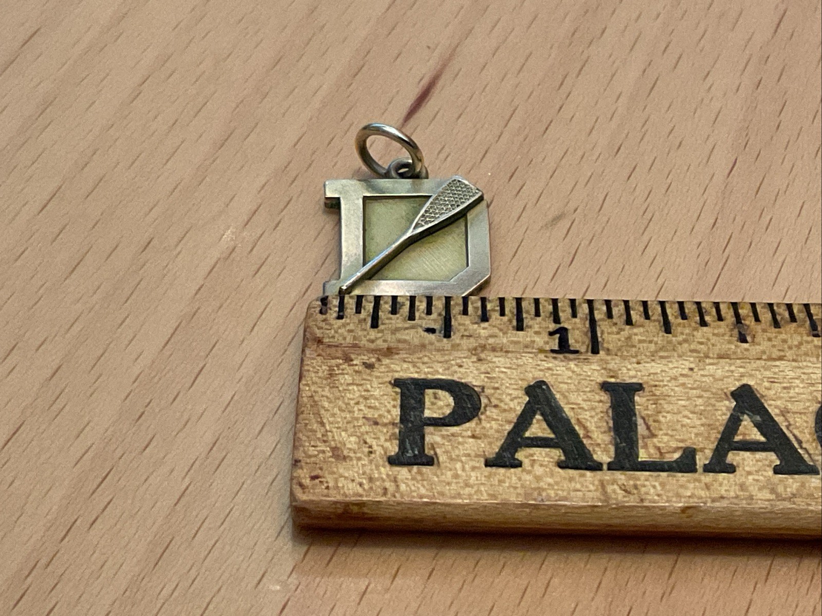 Vintage Dartmouth College Lacrosse Gold Filled Charm ~ 1/- 10K GF Balfour