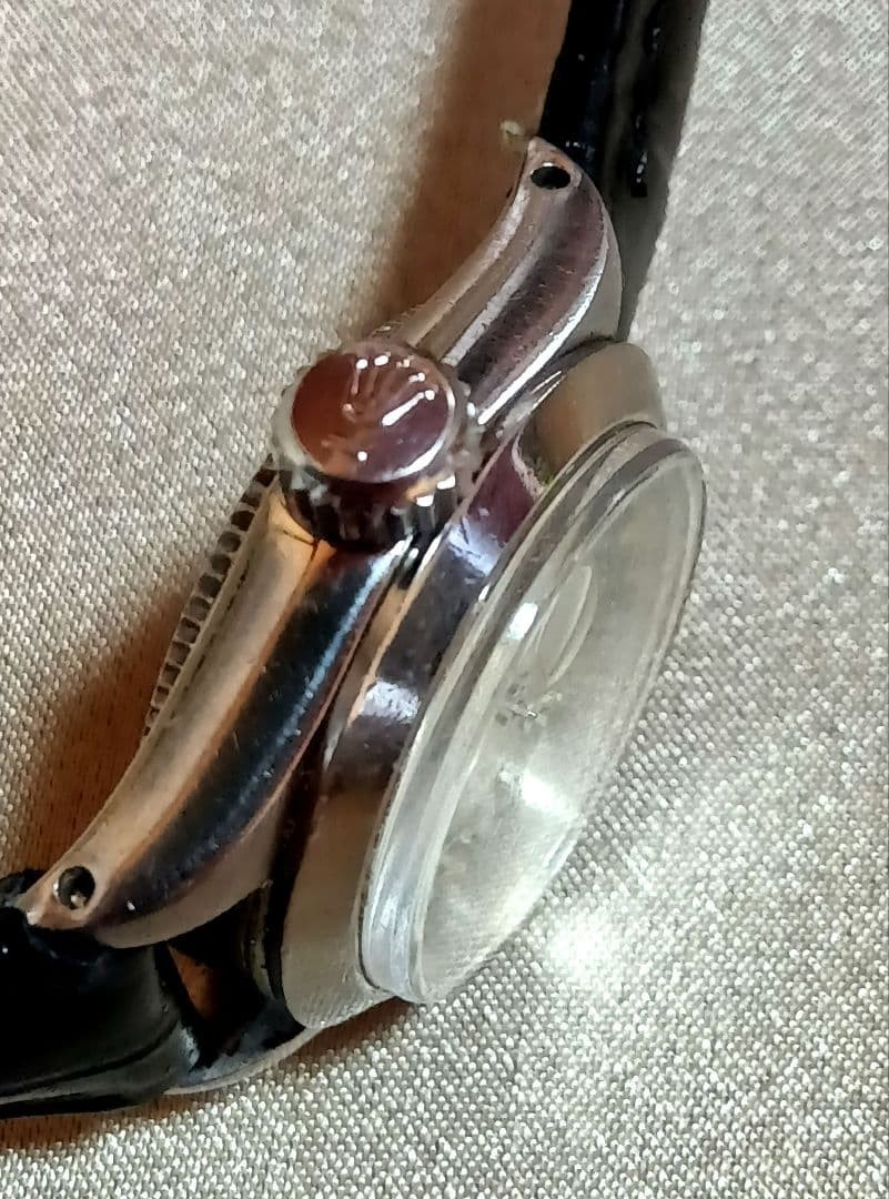 Tudor Princess Oyster Date 7576/0 Automatic Silver Mirror Dial Small Rose Watch