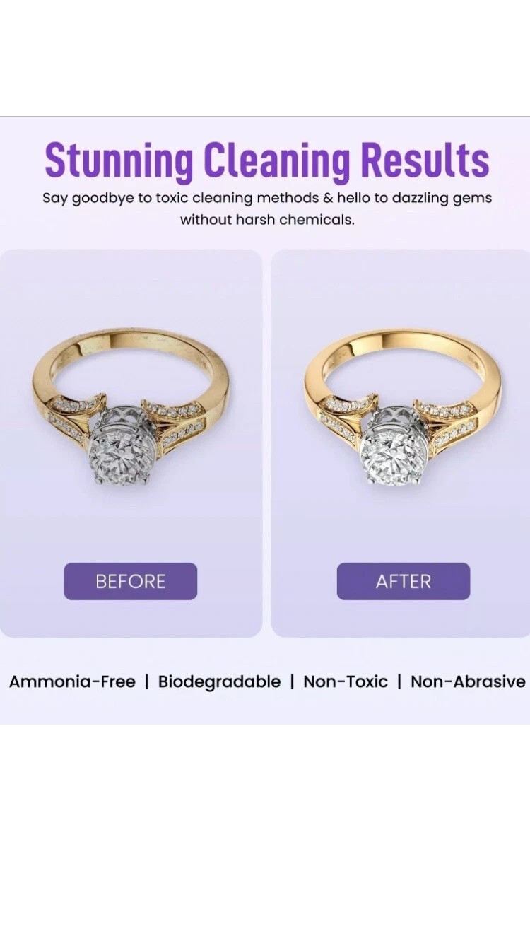 Magic Bling Jewelry & Glass Care With Antibacterial Properties