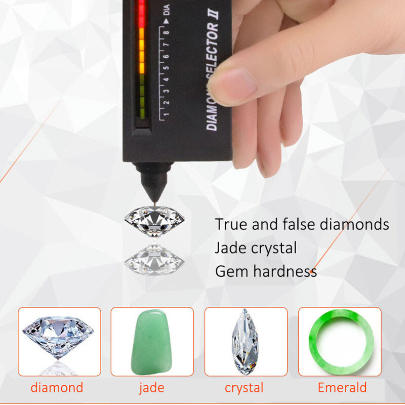 Portable Diamond Gem Tester Selector Gemstone Platform Jeweler Tool Testing Pen