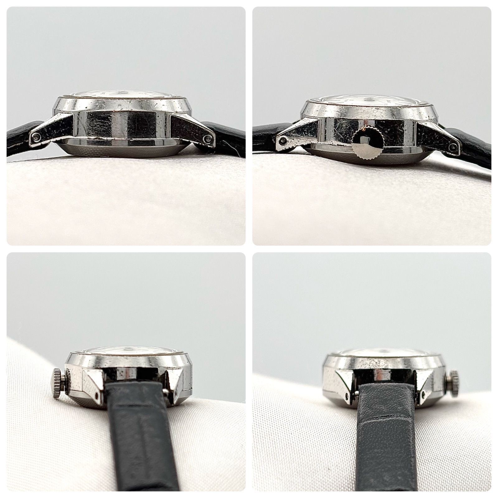 Working Item Citizen Ladies’ Manual Watch Amour 21 Jewels Silver Dial Cut Glass