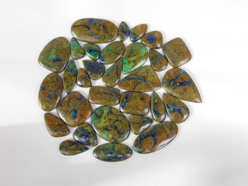 Quality Shattuckite Cabochon Gemstone For Making Jewelry Wholesale Lot 71337