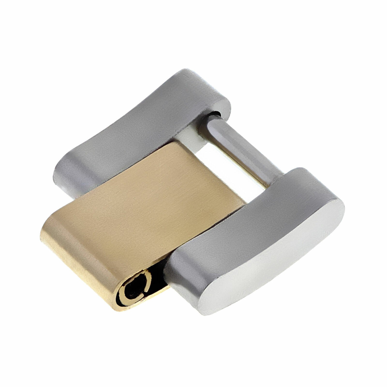 12.30MM 18 K/SS Two Tone Oyster Watch Band Link For Rolex Yachtmaster 69623