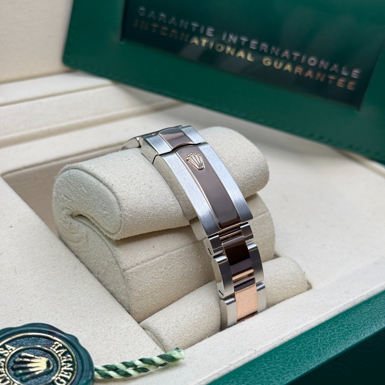 Rolex Datejust 31 NEW 2025 Chocolate Pave 6 Roman Diamond Bezel Two Tone Oyster