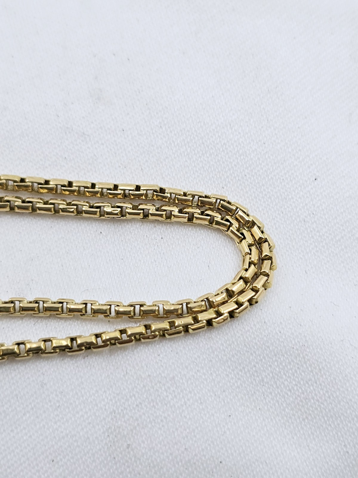 Antique 18K Pocket Watch Chain 15.7g 2.5mm 15in