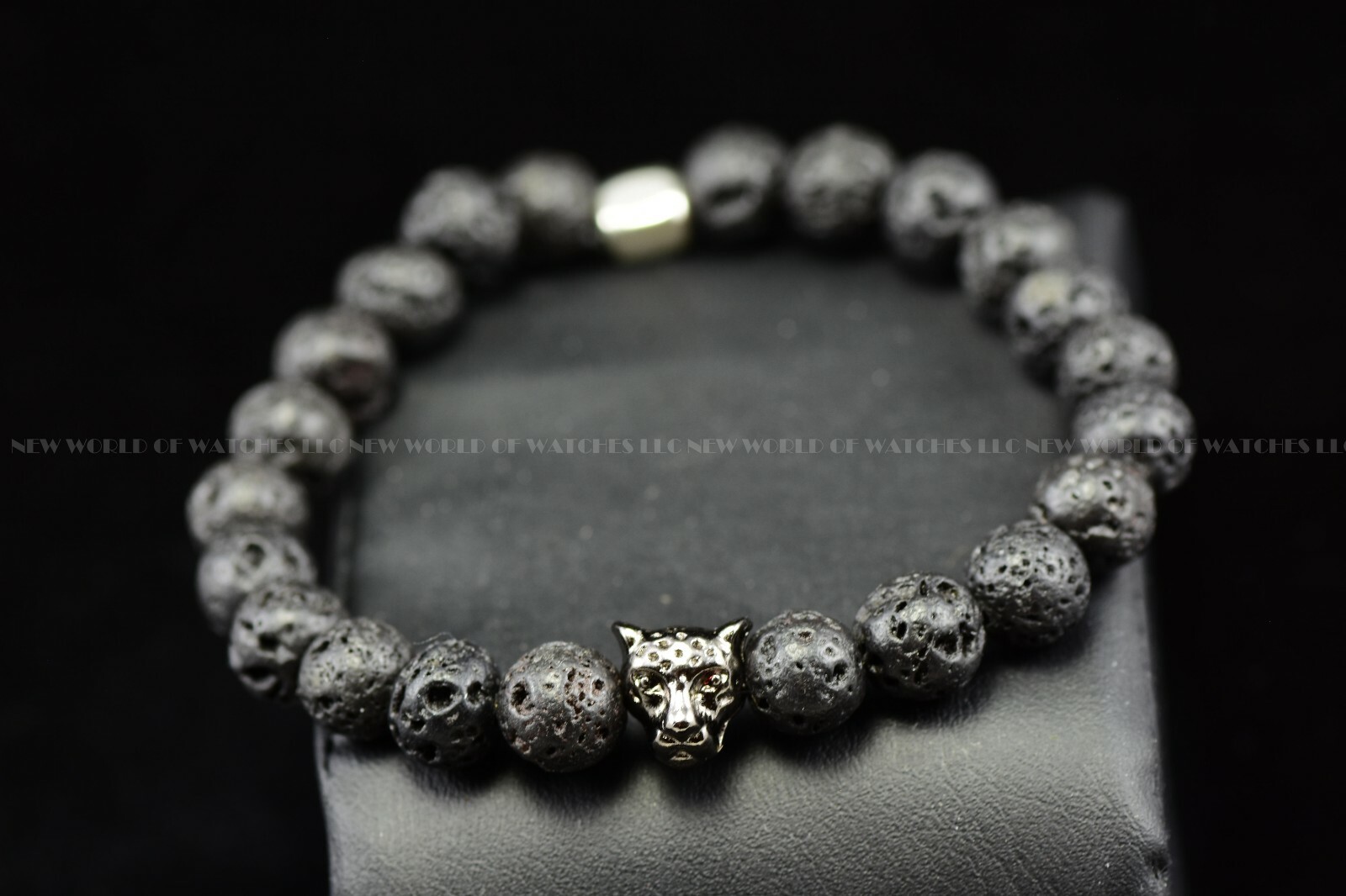 Beads Bracelet Handmade Jewelry Matching Watch Black Panther Bracelet