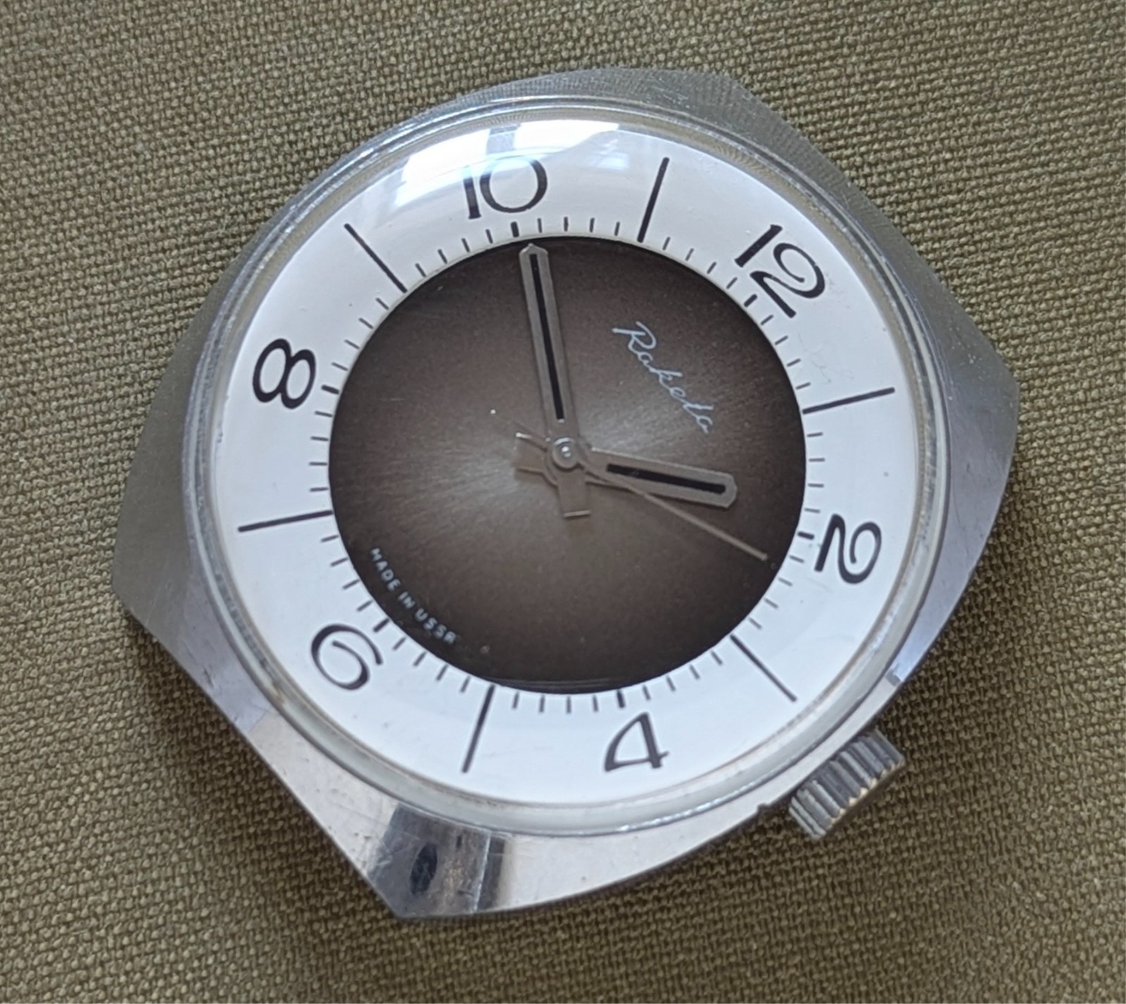 soviet-era vintage Raketa by PChZ men’s watch ussr made