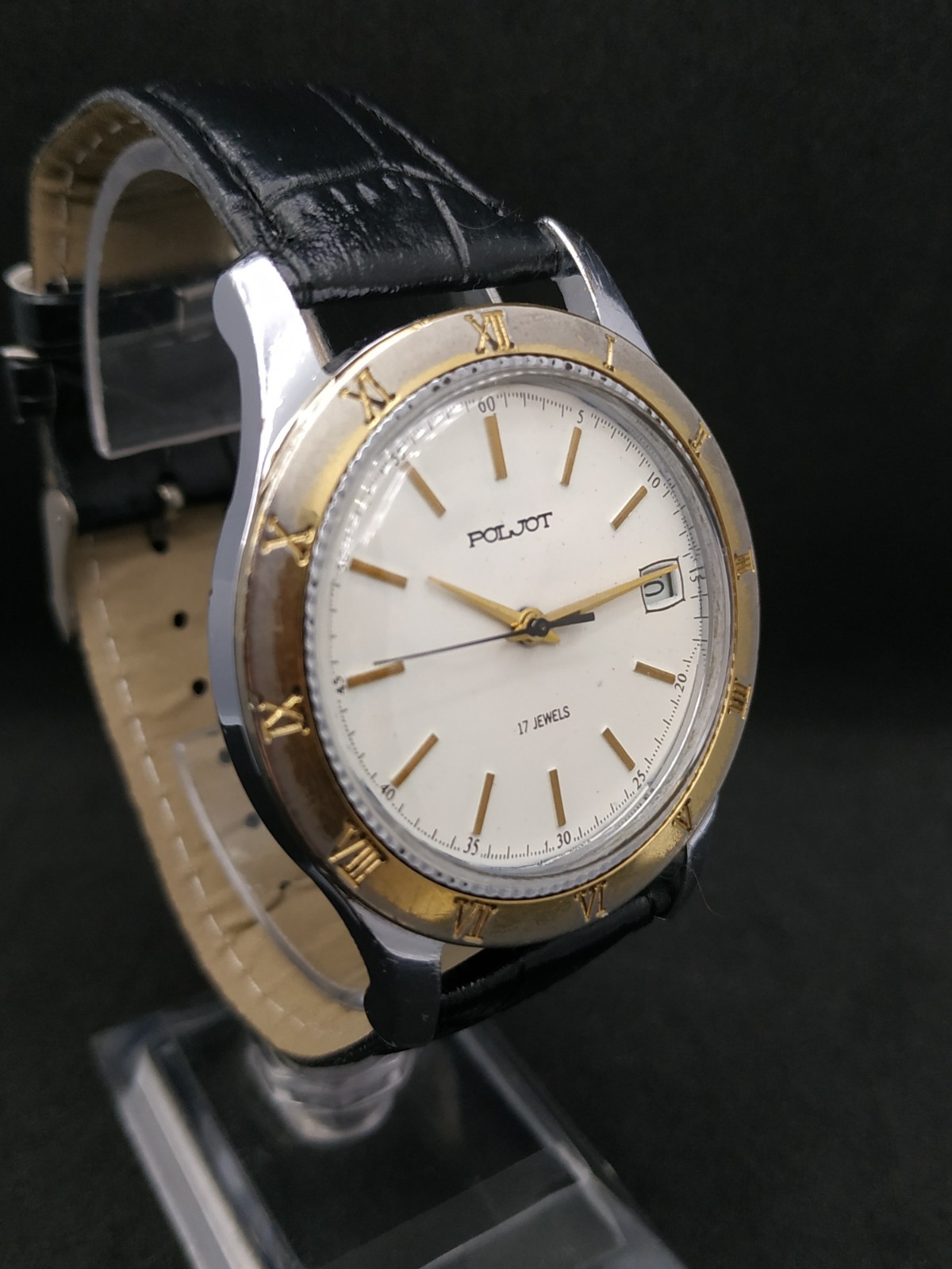 Dress Men’s Watch POLJOT Vintage USSR Mechanical SERVICED Retro Russia Soviet ⭐