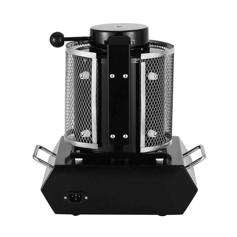 1600W Electric Melting Furnace Gold Silver Copper Smelter Graphite Crucible 220V