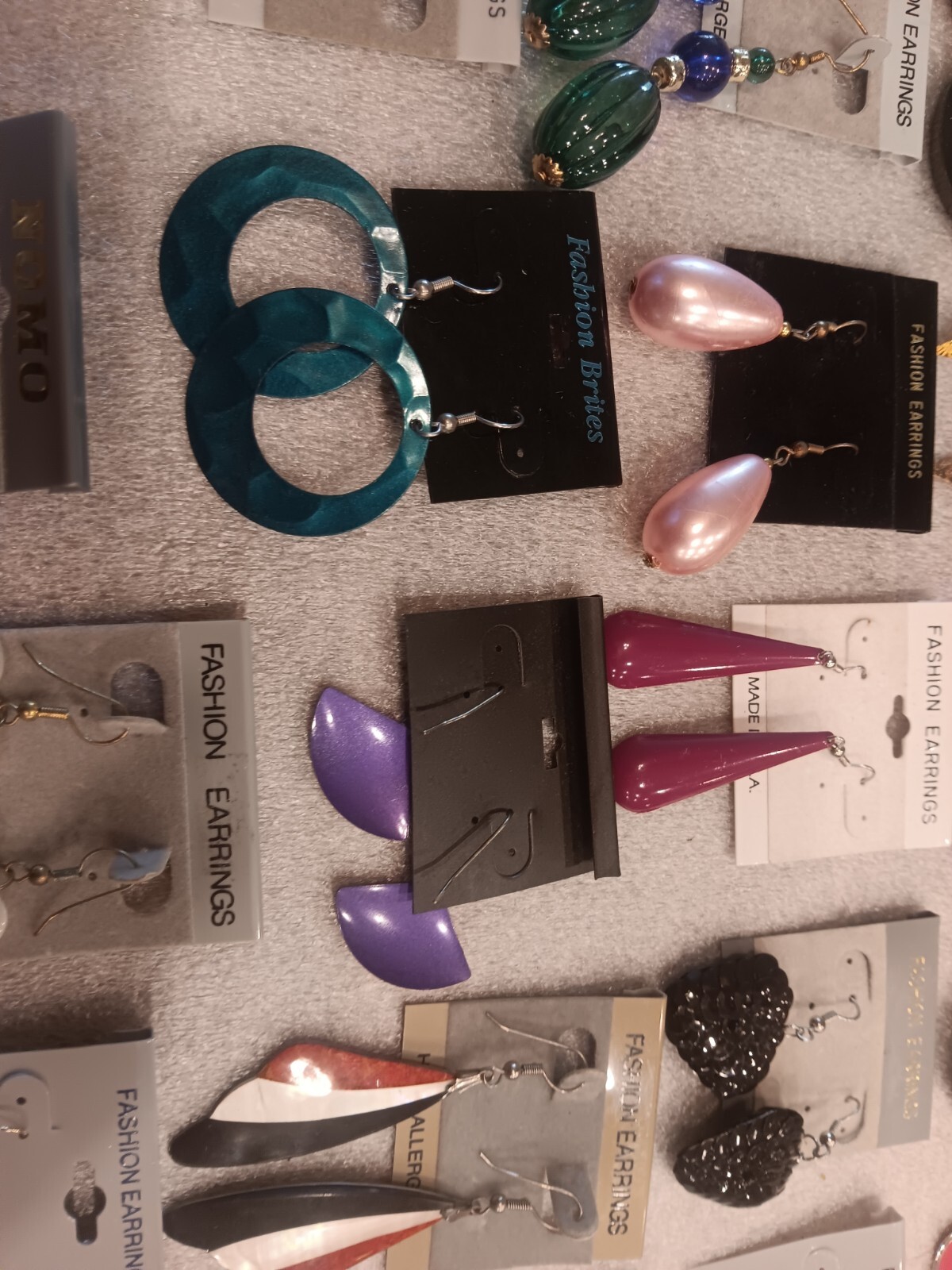 Fashion Jewelry Pierced Earrings Set Of 40 Pairs New #14