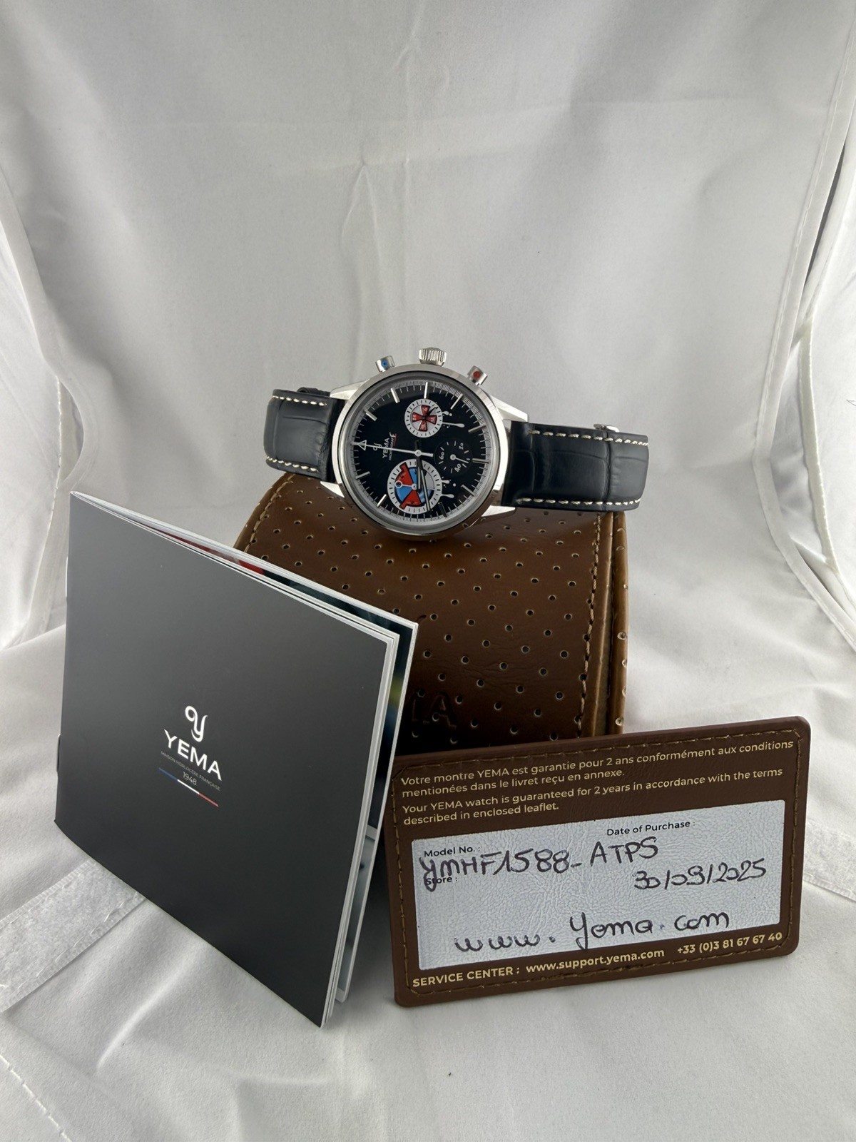 NIB Yema Yachtingraff 2025 seconde/seconde/ Mecha-Quartz Full Set