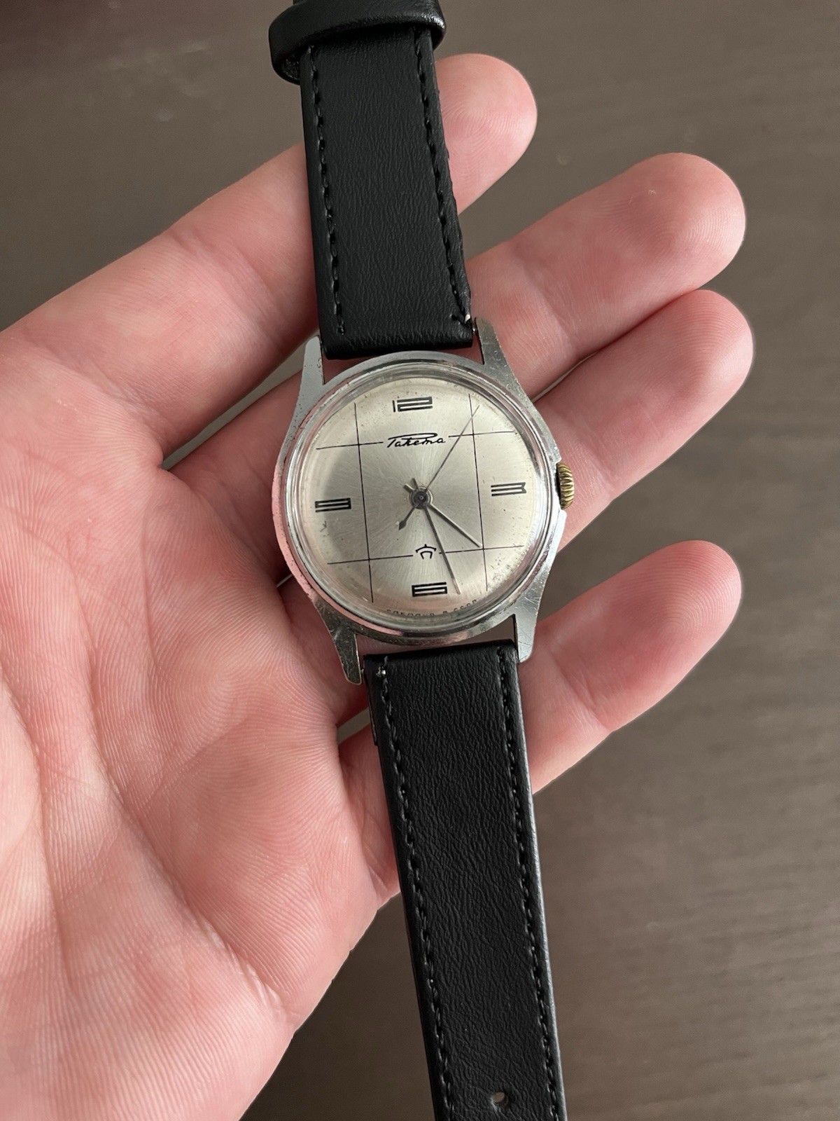 Rare Vintage Raketa 2609A 21 Jewels Soviet Era USSR Mechanical Watch Serviced