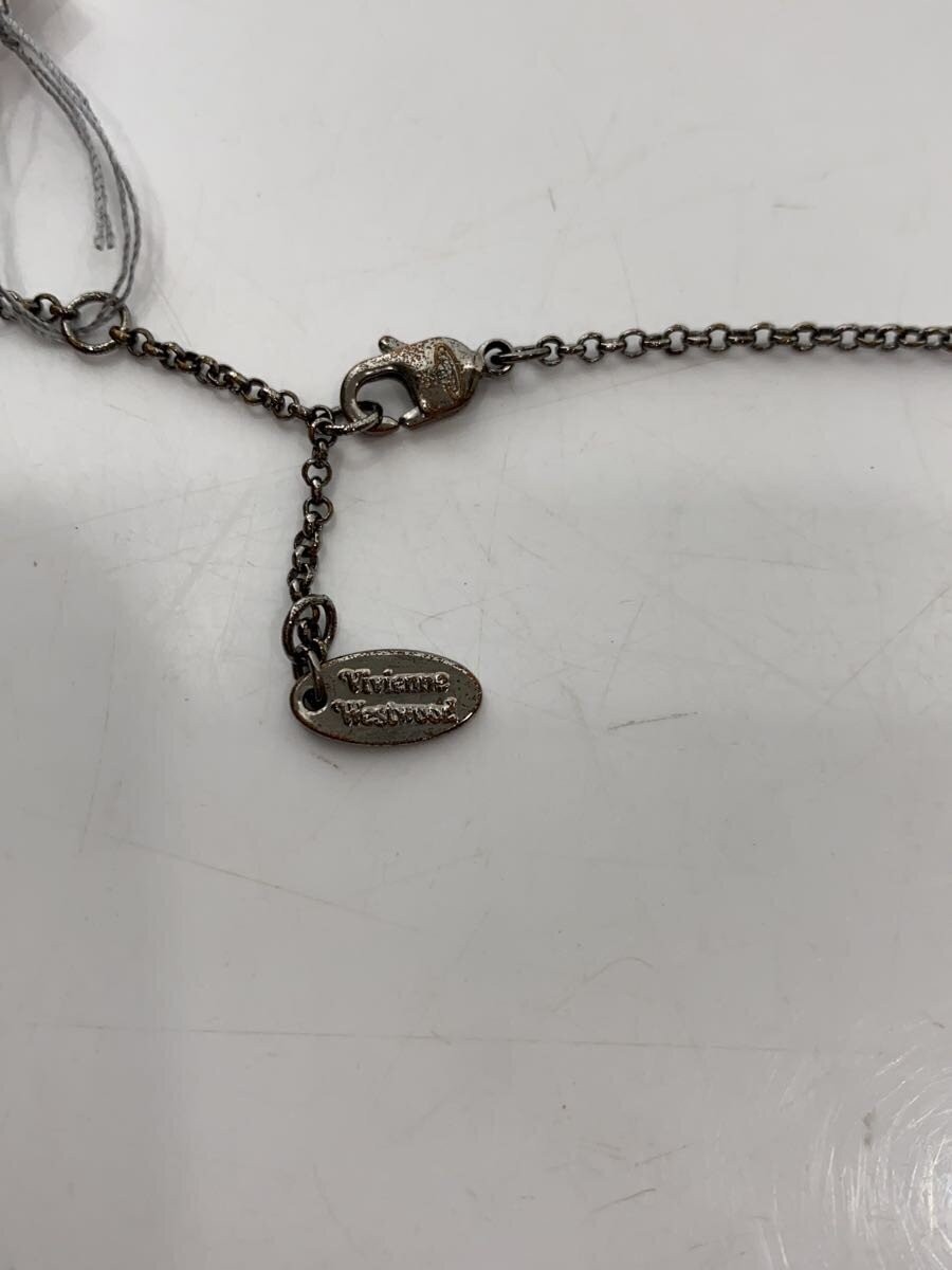 Vivienne Westwood Petit Three-Dimensional Orb Necklace/-/Slv/With Top/Women’S 19