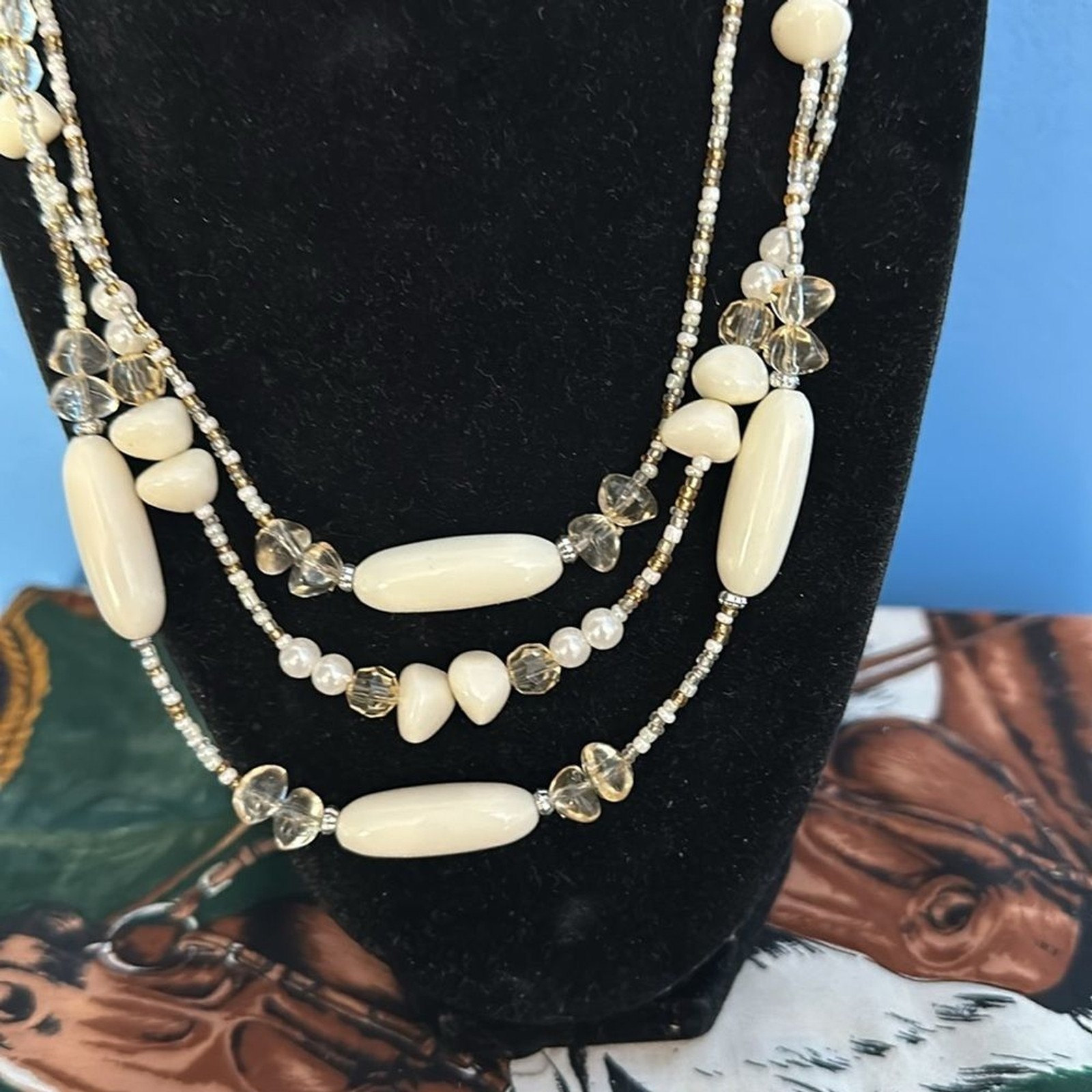 Fashion Jewelry Lead and Nickel Free Necklace and Earrings Set