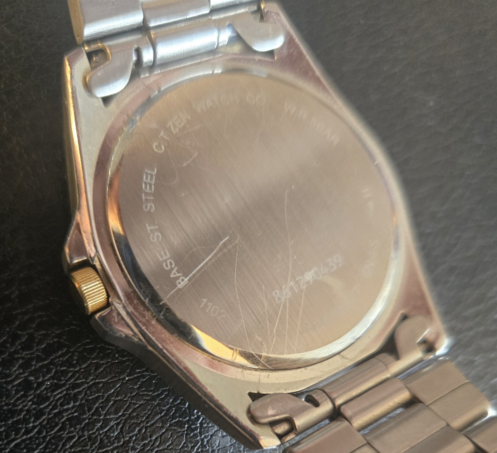 Citizen Quartz Black Dial Two-tone Men’s Watch