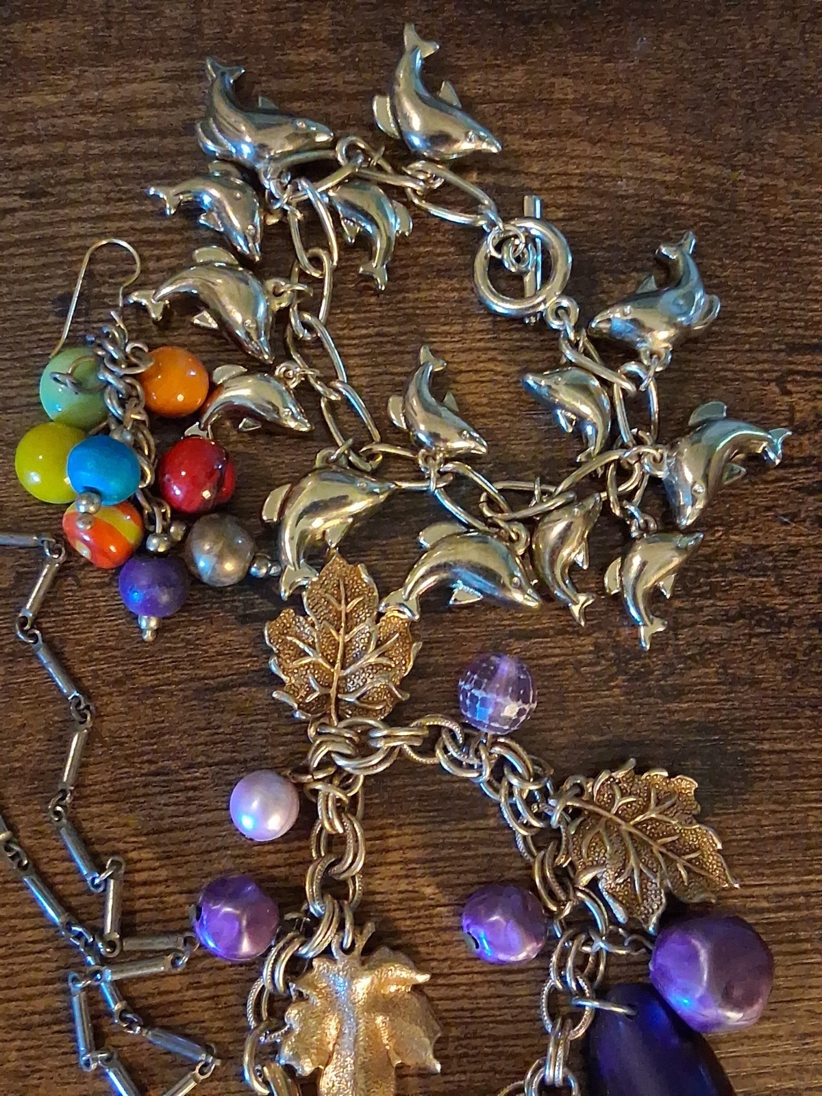 Assortment Costume Jewelry & Other Vintage Items Including 2 Ounces 999 Copper