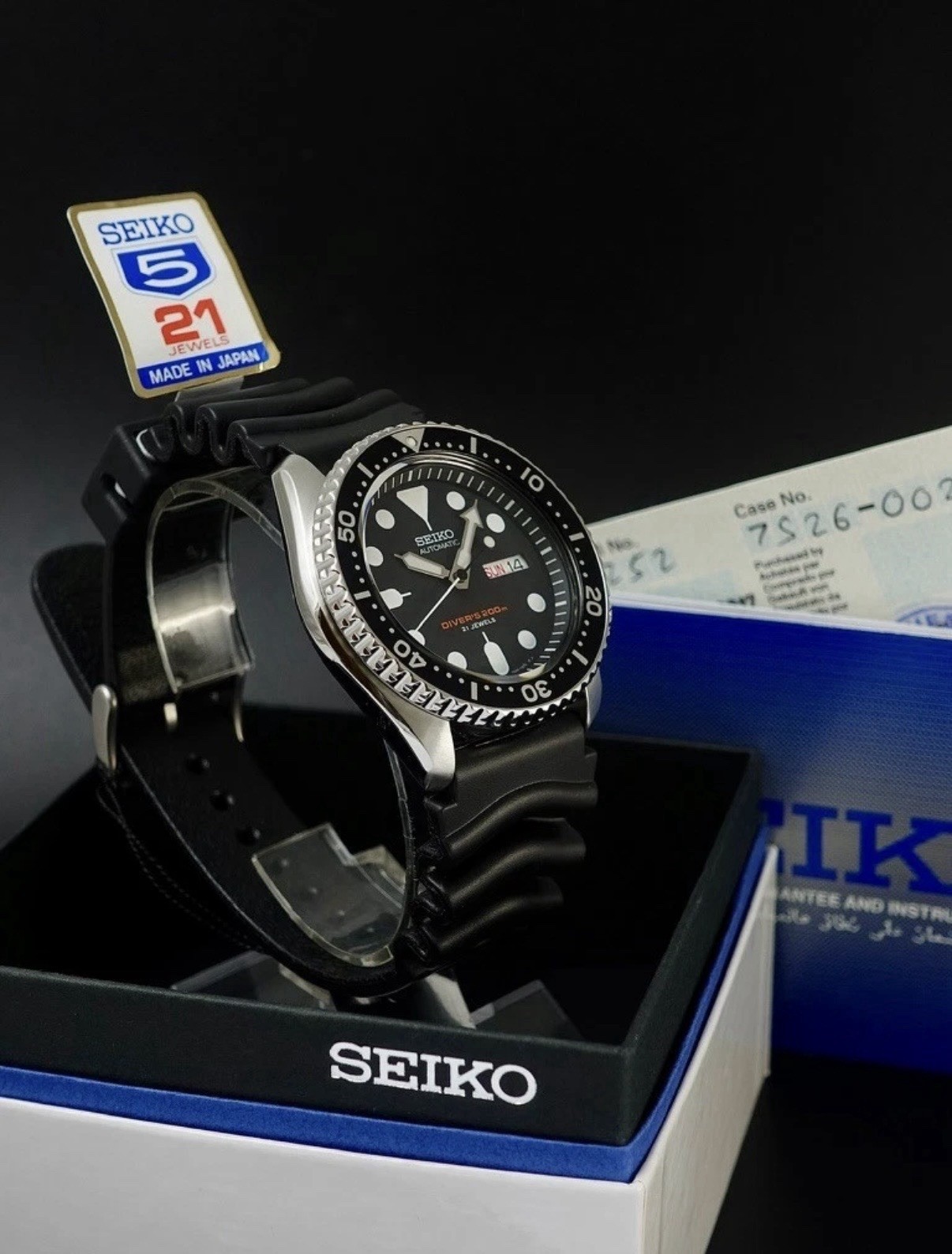 Seiko SKX007J1 – Brand New – Full Set – New jubilee Bracelet Included