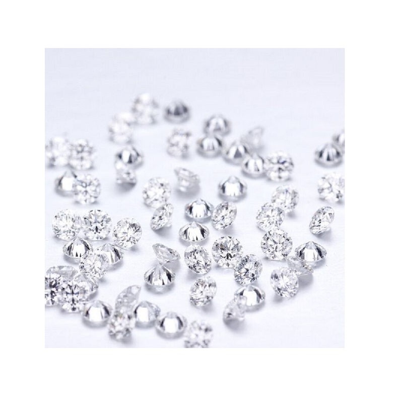 10 Piece, Size- 3×3 mm, Certified Natural Diamond, Round Excellent Cut Diamond.