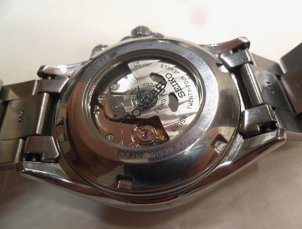 S/S Men’s Seiko Prospex X Alpinist 200M Diver Automatic 24 Jewel Watch SPB117