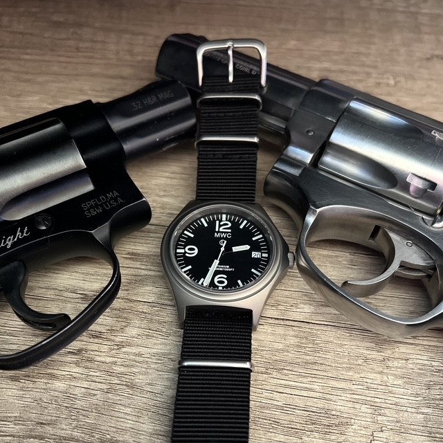 MWC Ltd Edition Titanium Military Watch, 300m Water Resistant & Sapphire Crystal