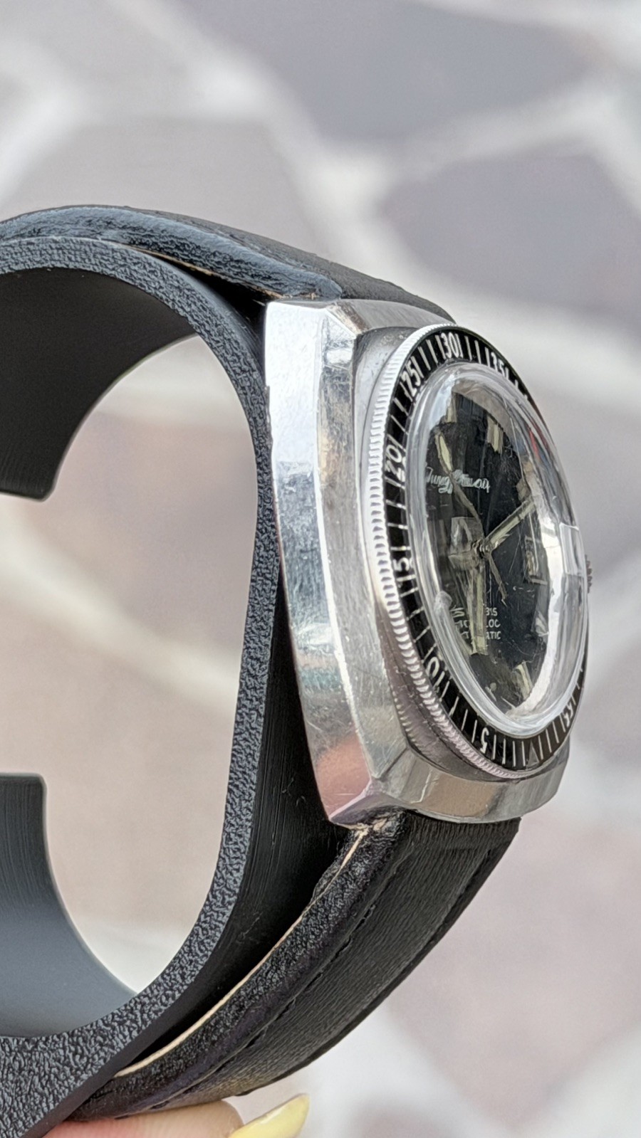 Jungfrau Sub 150M 38mm Automatic ETA Bezel Bakelite Steel