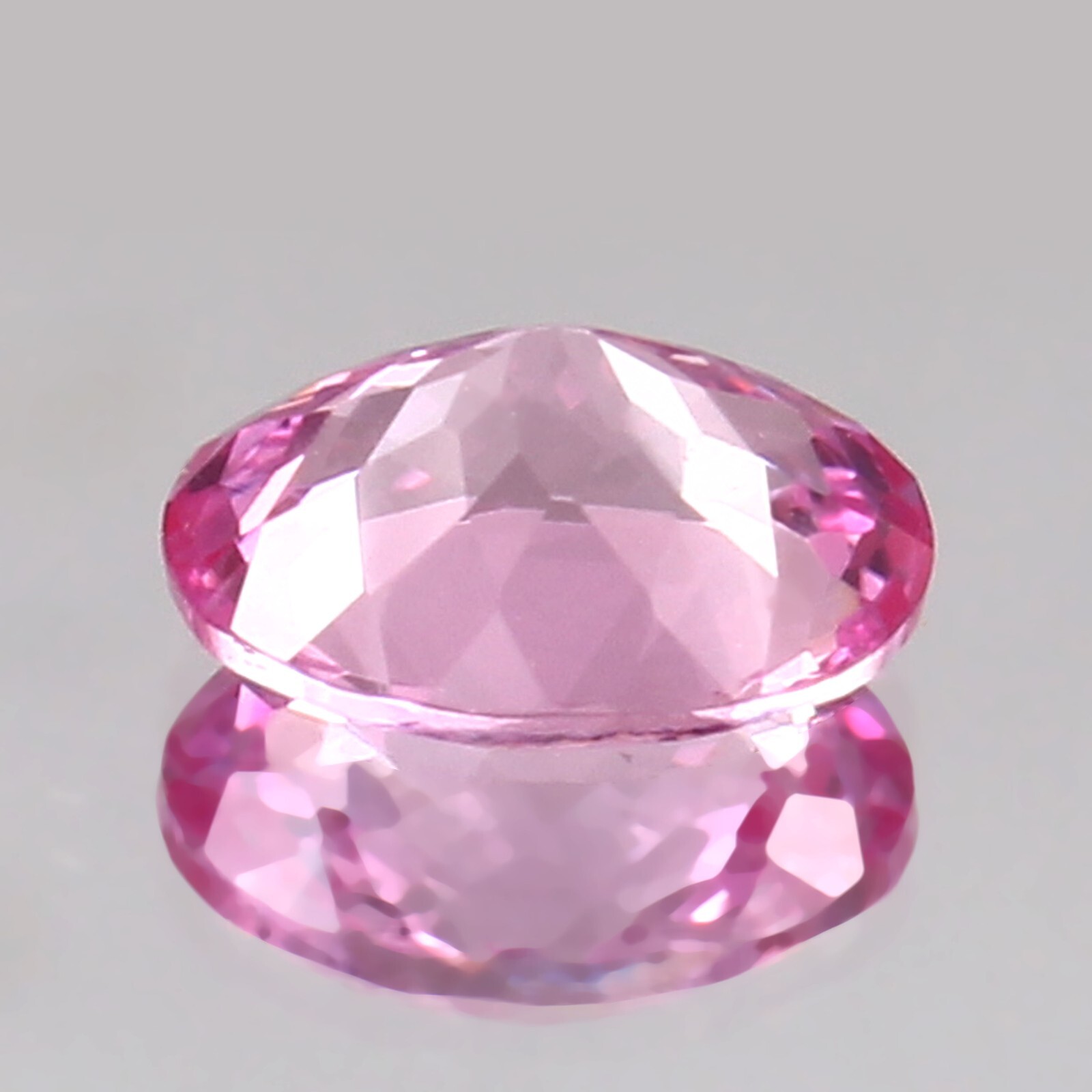 AAA Natural Bi Color Ceylon Pink Sapphire Loose Oval Gemstone Cut 4.00 Ct
