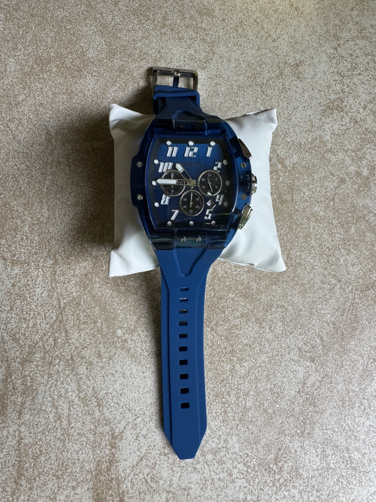 Invicta S1 Rally Kinesia Anatomic 47mm, Blue Men’s Watch 45484 Brand New w/ box