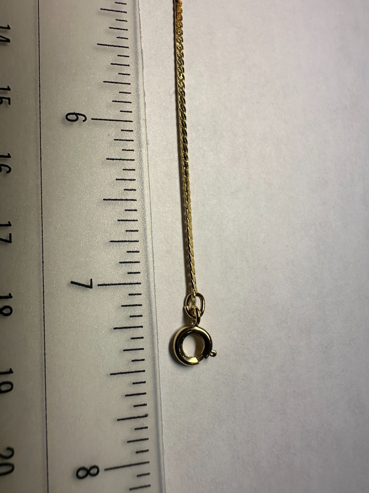 14k Gold-Filled Braided Bracelet 7.5 inch Long