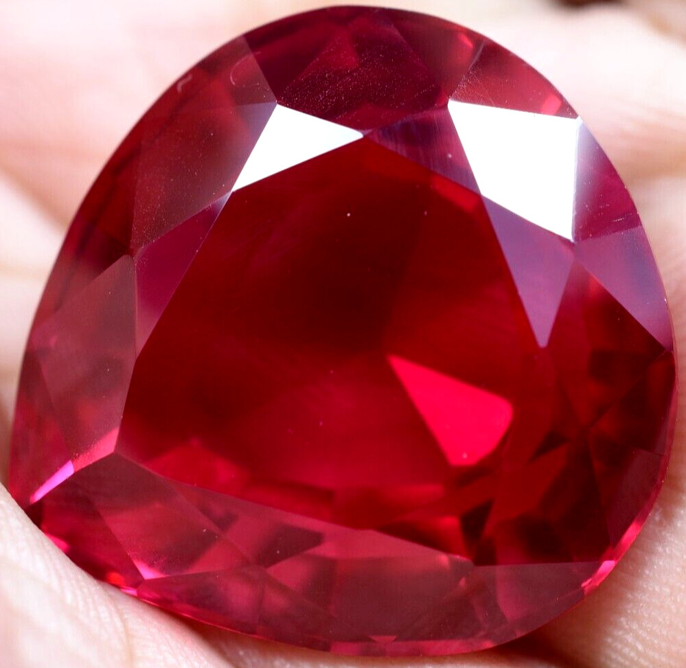 Natural 68.10 Ct Mogok Pink Huge Ruby Sparkling GGL Certified Loose Gemstone