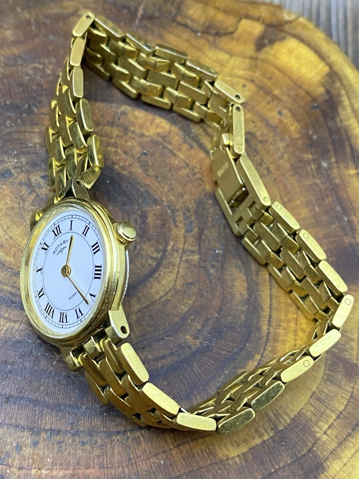 RARE UNIQUE Women’s SWISS Vintage 90’s Quartz Watch ROTARY #8956