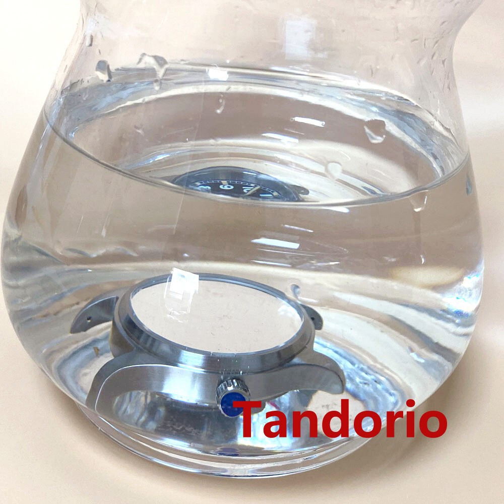 Tandorio 36mm Retro Pilot Sapphire California Dial NH35A 200m Diving Men Watch