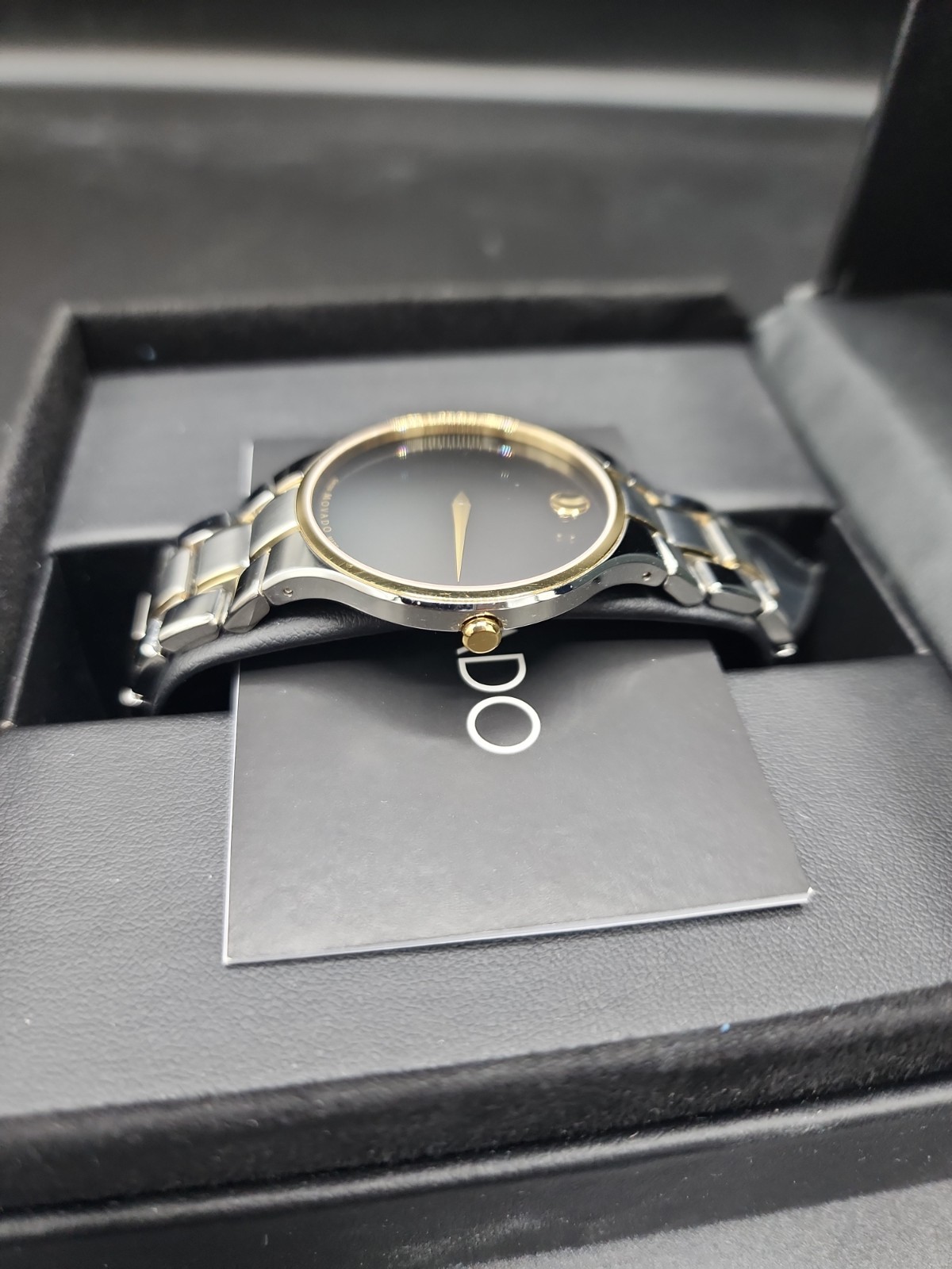 Movado Museum Serio Two Tone Men’s Wristwatch – New In Box & New Battery