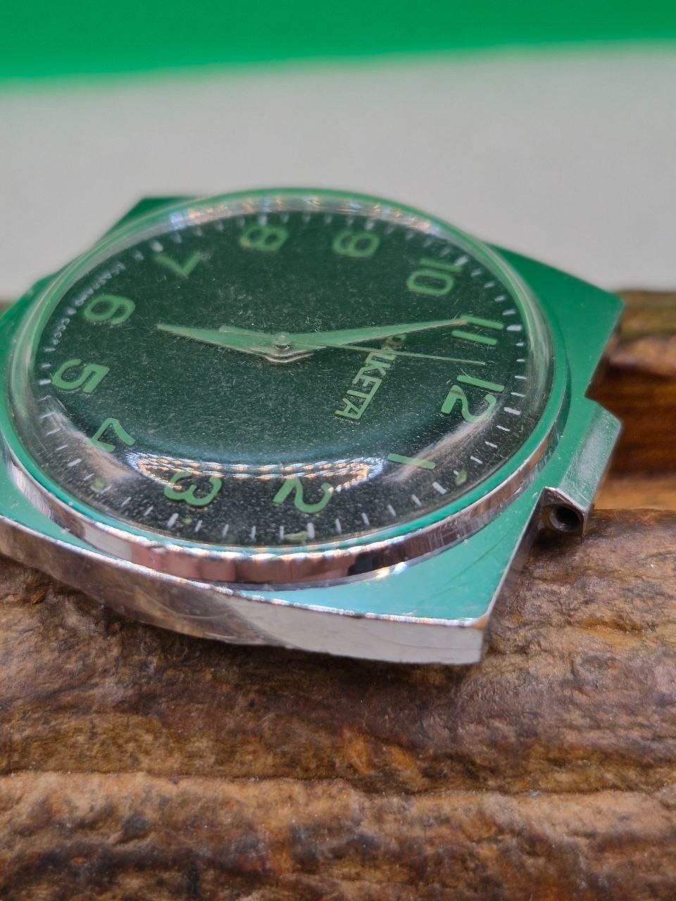 Vintage Soviet mechanical wristwatch RAKETA 2609 HА.